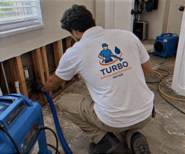 Burst Pipe Water Damage Repair in Irving TX