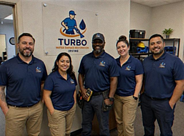 Turbo Water Damage Restoration Irving crew